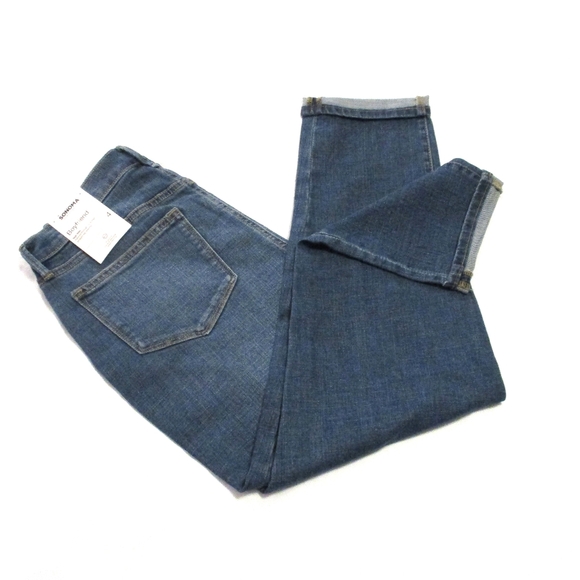 SONOMA BOYFRIEND JEANS – SIZE 4 – NWT - Picture 3 of 8